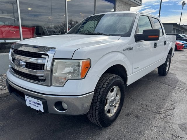2013 Ford F-150 XL in White — front three-quarter view