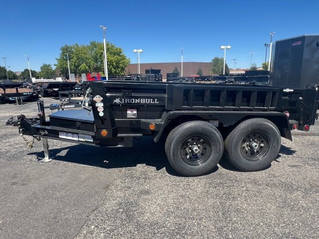 24 IRON BULL MINI DUMP — rear three-quarter view