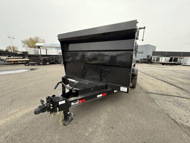 26 IRON BULL DUMP 14K 48" Base in Black — front three-quarter view