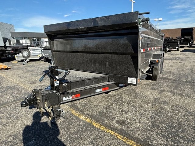 26 IRON BULL DUMP 14K 36" Base in Black — front three-quarter view