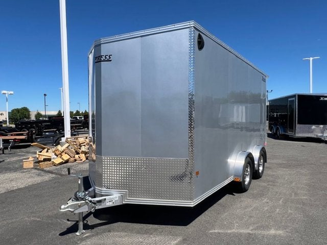 24 ALCOM ENCLOSED CARGO Base in 7.5X14 — front three-quarter view