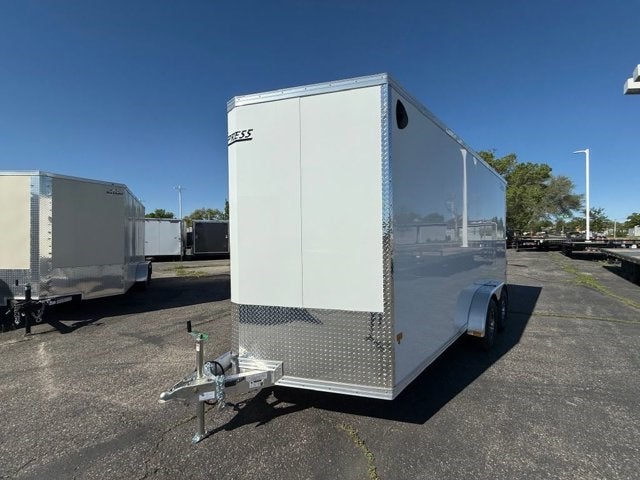 25 ALCOM ENCLOSED CARGO Base in 7.4X16 — front three-quarter view