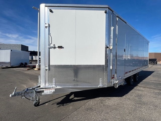 2023 ALCOM ENCLOSED SLED Base in 101X24 — front three-quarter view